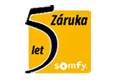 Somfy 5 let záruka